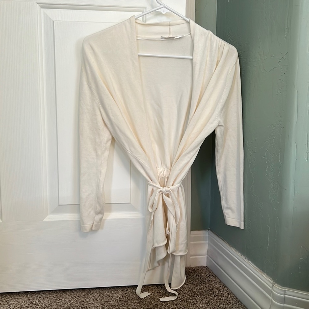 Downeast cream/ivory cardigan
